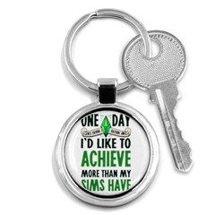 Sims Key Chain (round)