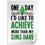 Sims Canvas 12  x 18  (Unframed) 11.88 x17.36  Canvas - 1