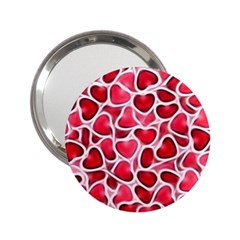 Candy Hearts Handbag Mirror (2 25 ) by KirstenStar