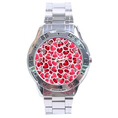 Candy Hearts Stainless Steel Watch