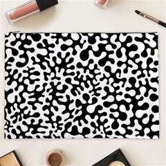 Black And White Blots Cosmetic Bag (xxl) by KirstenStar