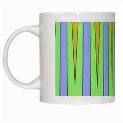 Spikes White Mug