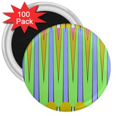 Spikes 3  Magnet (100 Pack) by LalyLauraFLM