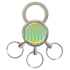 Spikes 3-Ring Key Chain