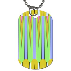 Spikes Dog Tag (One Side)