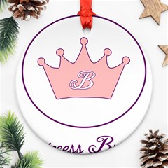 Princess Brenna2 Fw Round Ornament by brennastore