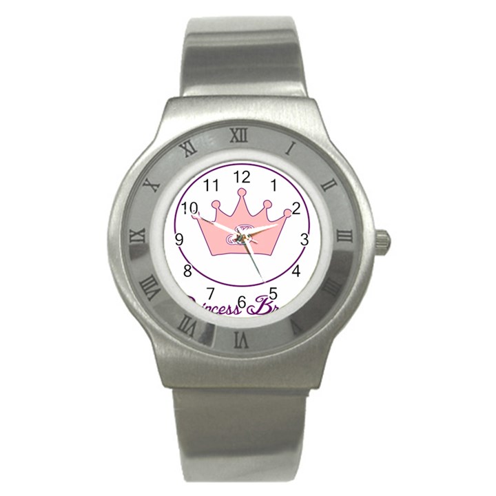 Princess Brenna2 Fw Stainless Steel Watch (Slim)