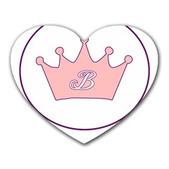 Princess Brenna2 Fw Mouse Pad (heart) by brennastore