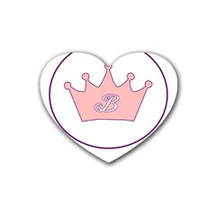 Princess Brenna2 Fw Drink Coasters (heart) by brennastore