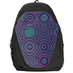 Shapes in retro colors Backpack Bag