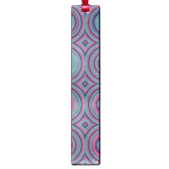 Shapes in retro colors Large Book Mark