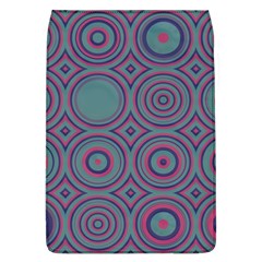 Shapes in retro colors Removable Flap Cover (Large)