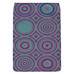 Shapes in retro colors Removable Flap Cover (Small)