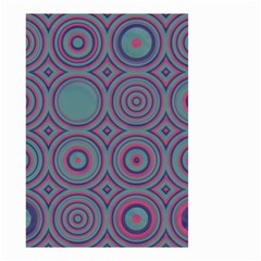 Concentric circles pattern Small Garden Flag