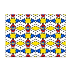 Colorful rhombus chains Sticker A4 (10 pack)