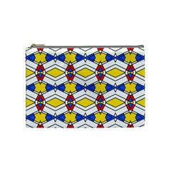 Colorful rhombus chains Cosmetic Bag (Medium)