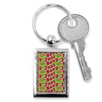 Just Sexy Quote Typographic Pattern Key Chains (Rectangle)  Front