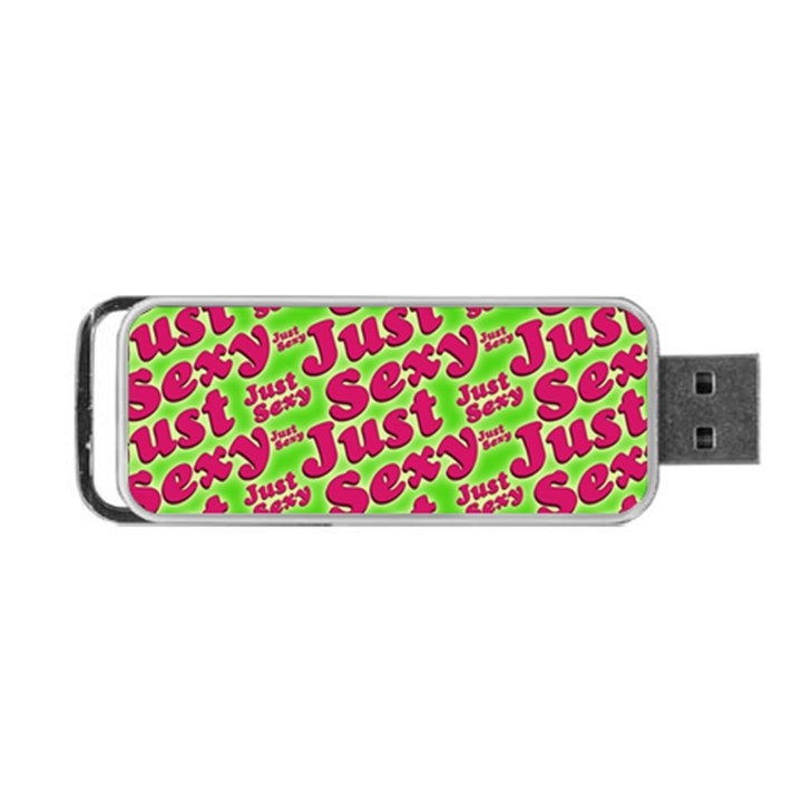 Just Sexy Quote Typographic Pattern Portable USB Flash (Two Sides)