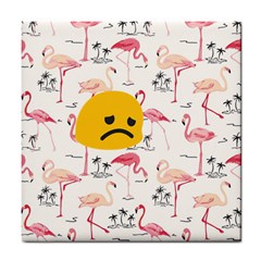 Flamingo Pattern Tile Coasters by Contest580383