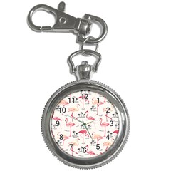 Flamingo Pattern Key Chain Watches by Contest580383