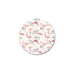 Flamingo Pattern Golf Ball Marker (10 Pack) by Contest580383