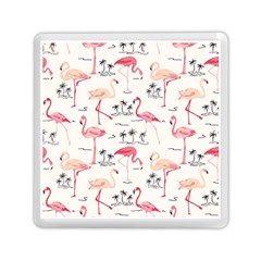 Flamingo Pattern Memory Card Reader (square)  by Contest580383