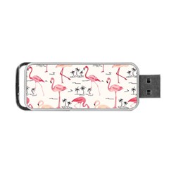 Flamingo Pattern Portable Usb Flash (one Side) by Contest580383