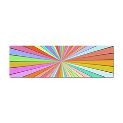 Colorful Beams Sticker Bumper (100 Pack)