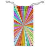 Colorful beams Jewelry Bag Front