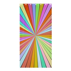 Colorful Beams	shower Curtain 36  X 72  by LalyLauraFLM