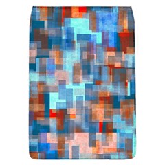 Blue Orange Watercolors Removable Flap Cover (l) by LalyLauraFLM