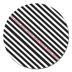 Selina Zebra Magnet 5  (round) by Contest580383