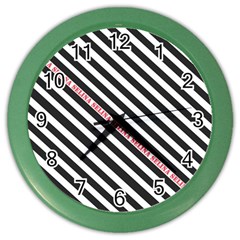 Selina Zebra Color Wall Clocks by Contest580383