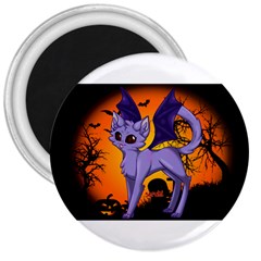 Seruki Vampire Kitty Cat 3  Magnets