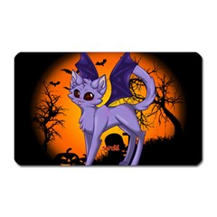 Seruki Vampire Kitty Cat Magnet (rectangular) by Seruki