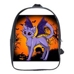 Seruki Vampire Kitty Cat School Bags (xl) 