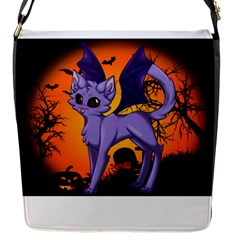 Seruki Vampire Kitty Cat Flap Messenger Bag (s)