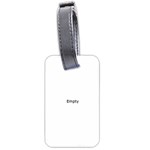 Nature And Human Forces Cowcow Luggage Tags (Two Sides) Front