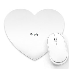 Nature And Human Force Heart Mousepads by infloence