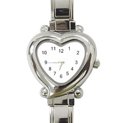 Voyage Of Discovery Heart Italian Charm Watch by icarusismartdesigns