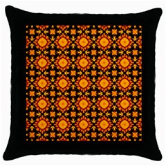 Cute Pretty Elegant Pattern Throw Pillow Cases (black) by GardenOfOphir