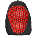 Lovely Orange Trendy Pattern  Backpack Bag Front