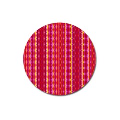 Cute Pretty Elegant Pattern Magnet 3  (round) by GardenOfOphir