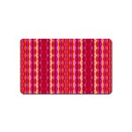 Cute Pretty Elegant Pattern Magnet (Name Card) Front