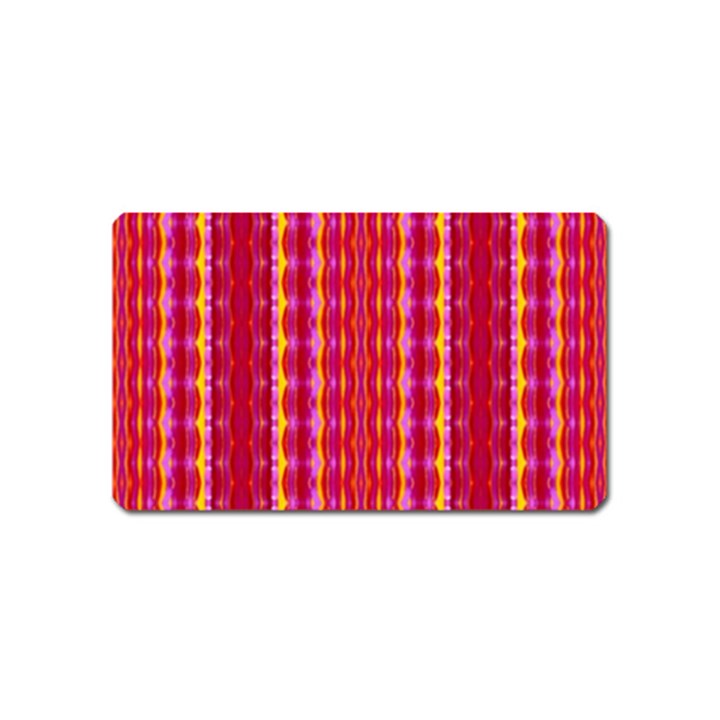 Cute Pretty Elegant Pattern Magnet (Name Card)