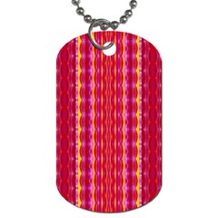 Cute Pretty Elegant Pattern Dog Tag (Two Sides)