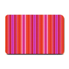 Orange Tribal Aztec Pattern Small Doormat  by GardenOfOphir