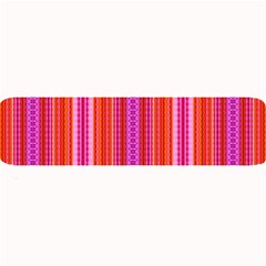 Orange Tribal Aztec Pattern Large Bar Mats by GardenOfOphir