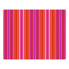 Orange Tribal Aztec Pattern Double Sided Flano Blanket (large)  by GardenOfOphir