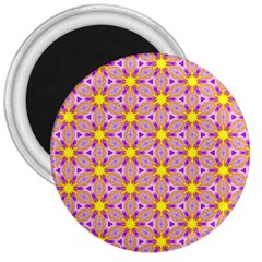 Cute Pretty Elegant Pattern 3  Magnets